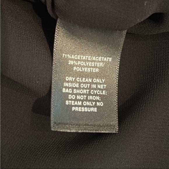 Lafayette New York 148 Black Sequin Embellished Sleeveless High Low Hem Blouse - Picture 9 of 10